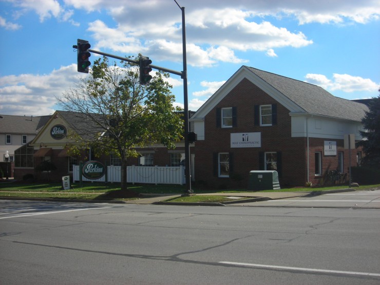 Front of building